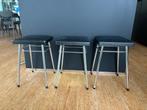 Brabantia vintage retro kruk (3 stuks!), 3 krukken, Ophalen, Zo goed als nieuw
