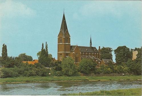 KESSEL Maas en R.K. Kerk Maria Geboorte (Roodstempel), Verzamelen, Ansichtkaarten | Nederland, Gelopen, Limburg, 1980 tot heden