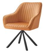 Luxe draai stoel Caramel Bruin Velvet, Ophalen