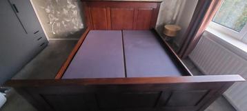 Houten Bed 180x210cm met Lattenbodem beschikbaar voor biedingen
