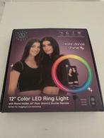 12" LED Ring Light dixie & charli, Ophalen of Verzenden, Nieuw, Lamp of Flitsset