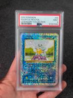 Pokémon PSA 9 Squirtle Rev. holo #95 legendary collection, Ophalen of Verzenden, Zo goed als nieuw, Losse kaart, Foil