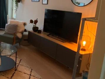 Bestå Ikea tv meubel deuren 3st grijs - afbeelding 4