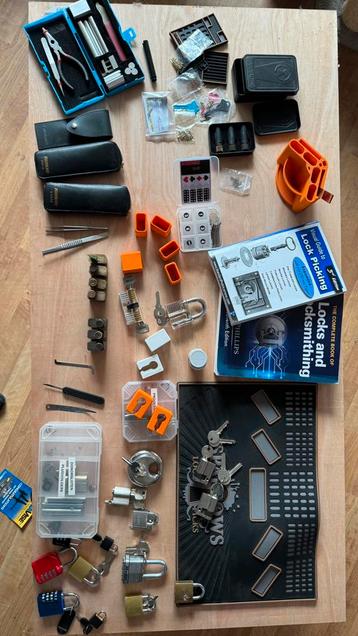 Complete lock pick hobby beschikbaar voor biedingen