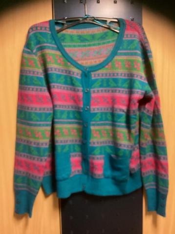 Lien en Giel vest, Lange mouw, mt S, gekreukt van in de kast beschikbaar voor biedingen