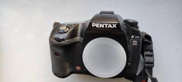 Te Koop Pentax K10D spiegelreflexcamera + kitlens