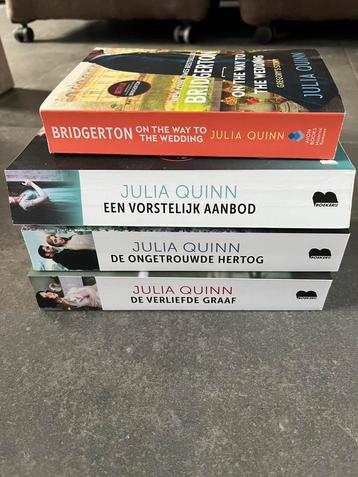 Bridgerton serie, Julia Quinn beschikbaar voor biedingen
