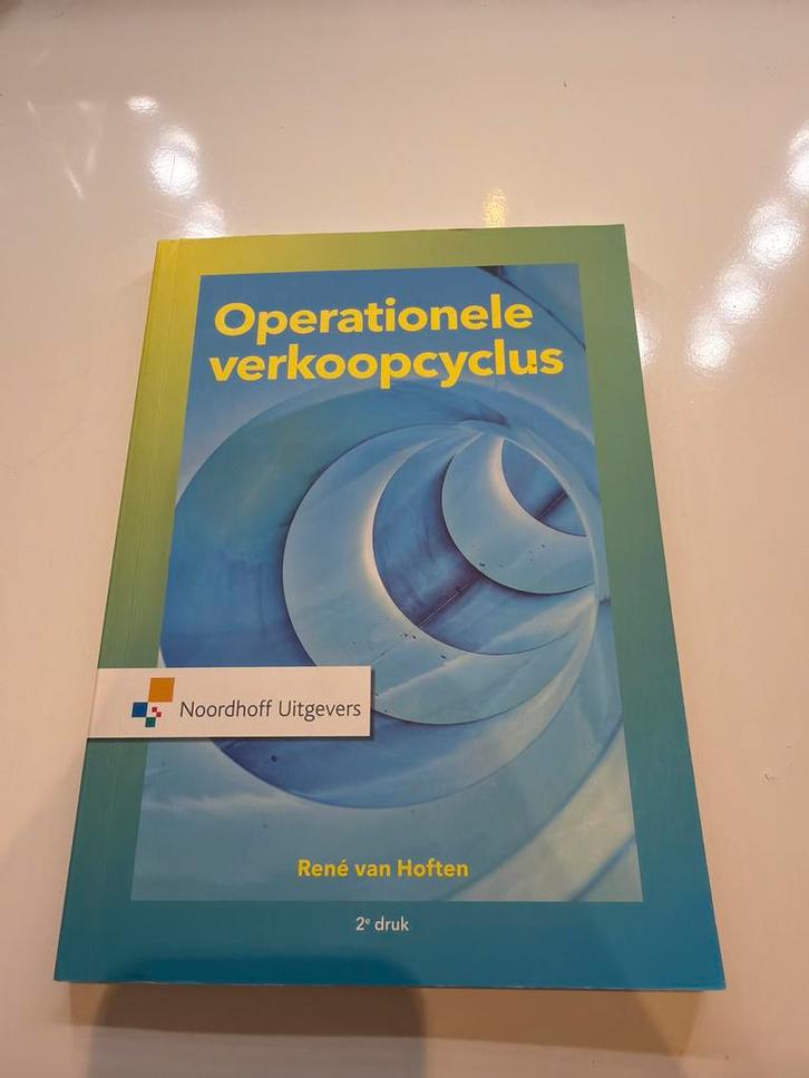 Operationele verkoopcyclus - René van Hoften, Boeken, Economie, Management en Marketing, Zo goed als nieuw, Economie en Marketing
