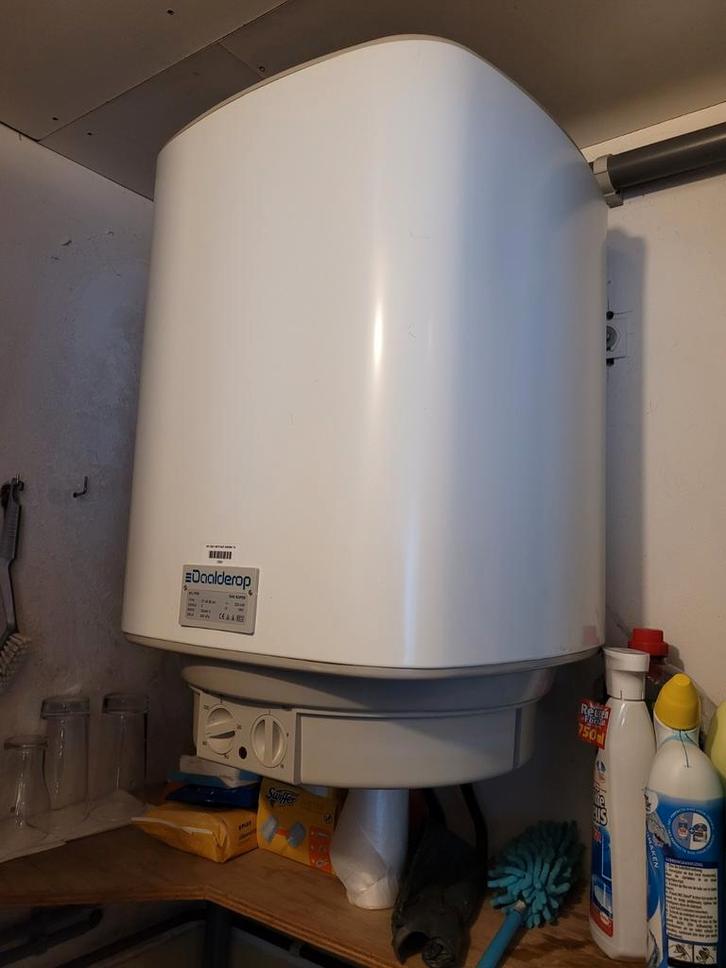 Daalderop Duo 30L Elektrische Boiler - Gebruikt, Doe-het-zelf en Verbouw, Geisers en Boilers, Gebruikt, Boiler, 20 tot 100 liter