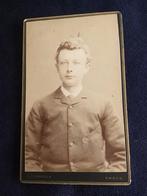 CDV, Jongeman, L.J. Cordes, Sneek, Carte de Visite, Verzamelen, Ophalen of Verzenden, Voor 1940, Gebruikt, Foto