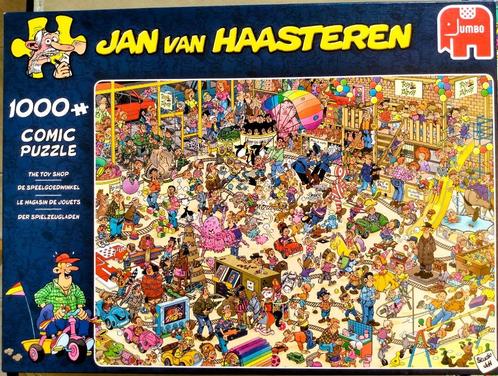 Jan van Haasteren puzzel (nr. 19073): De speelgoedwinkel, Hobby en Vrije tijd, Denksport en Puzzels, Zo goed als nieuw, Legpuzzel