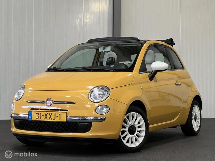 Fiat 500 C 0.9 TwinAir Color Therapy [ NAP airco LM ], Auto's, Fiat, Bedrijf, Te koop, 500C, ABS, Airbags, Airconditioning, Alarm
