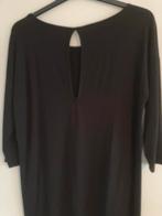 Zwarte Tricot Jurk - Maat M - Feestdagen, Kleding | Dames, Ophalen of Verzenden, Zo goed als nieuw, Maat 38/40 (M), Zwart