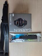 Garmin Forerunner 965 + hartslagband, + nieuwe band, Hoogte, Zwart, Garmin, Ophalen of Verzenden