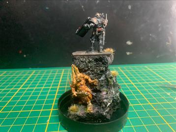 warhammer Diorama Arbites,poxwalker beschikbaar voor biedingen