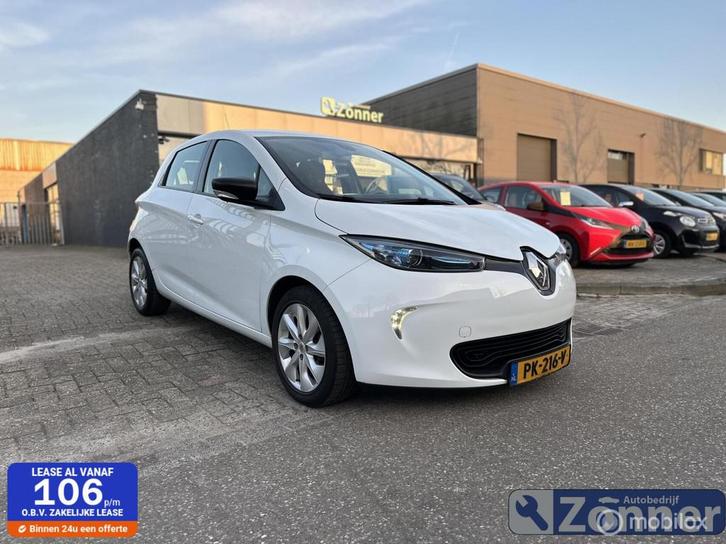 Renault Zoe Q90 Life Quickcharge 41 kWh EIGEN ACCU!, Auto's, Renault, Bedrijf, Te koop, ZOE, ABS, Airbags, Airconditioning, Alarm