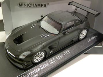 Minichamps Mercedes SLS AMG GT3 Street 2011 1:43 410113200 beschikbaar voor biedingen