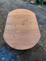 Oud grenen salontafel.  Hangoor model., 100 tot 150 cm, Grenenhout, Gebruikt, 50 tot 75 cm