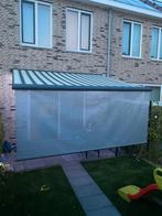 Knikarm zonnescherm electrisch, Tuin en Terras, Zonneschermen, Elektrisch, Ophalen of Verzenden, Zo goed als nieuw, 150 tot 300 cm