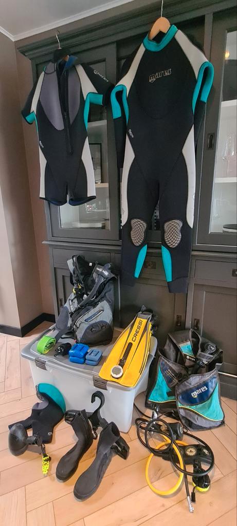 Complete Duikset - Mares, Cressi, en meer!, Watersport en Boten, Duiken, Gebruikt, Overige typen, Ophalen