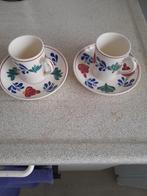 2 MOKKA KOPJES, Antiek en Kunst, Antiek | Servies los, Ophalen of Verzenden
