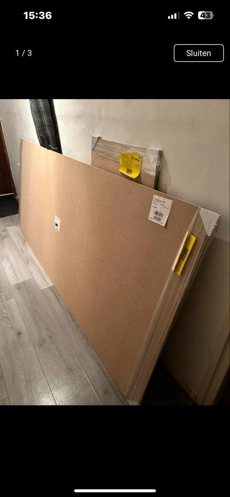 Nieuwe MDF Platen 12mm te Koop, Doe-het-zelf en Verbouw, Platen en Panelen, Nieuw, Hout, Minder dan 20 mm, Ophalen