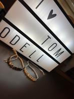 Zelfgemaakte Tom odell armbandjes verstelbaar!, Ophalen of Verzenden, Zo goed als nieuw