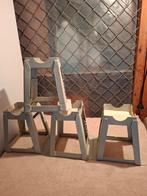 Bed Verhogers Metalen 4 Stuks Hoog 18 cm, Diversen, Ophalen of Verzenden, Gebruikt