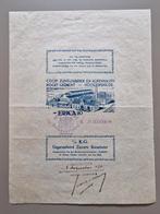 76) ROOMBOTER WIKKEL ZUIVELFABRIEK ERICA 20 HOOGERSMILDE '30, Verzamelen, Merken en Reclamevoorwerpen, Ophalen of Verzenden, Gebruikt