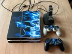 PS4 met 2 controllers, Met 2 controllers, Ophalen of Verzenden, Original, 500 GB