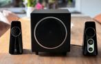Logitech luidsprekers Z523 - als nieuw, Computers en Software, Pc speakers, Ophalen of Verzenden, Zo goed als nieuw, Audiokanaal 2.1