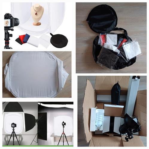 Compacte fotostudio compleet, Audio, Tv en Foto, Fotografie | Fotostudio en Toebehoren, Zo goed als nieuw, Ophalen