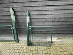 Draaihek, Ophalen, Met poort, Gebruikt, Dubbelstaafmat hekwerk