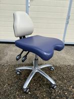 Mr Dental l BQE Blauw en Wit l Tandarts / Assistente stoel, Diversen, Verpleegmiddelen, Ophalen of Verzenden, Gebruikt
