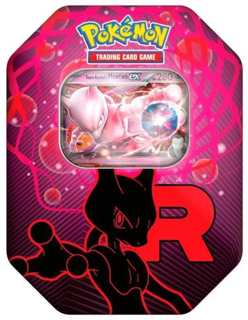 Pokémon Team Rocket’s Mewtwo EX Tin — Nieuw & Sealed beschikbaar voor biedingen