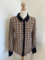 King Louie maat 42 retro blouse, Beige, Maat 42/44 (L), Ophalen of Verzenden, Zo goed als nieuw
