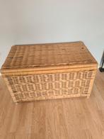 vintage Indiase handgemaakte rietenmand boho, Ophalen, Gebruikt, Minder dan 50 cm, Minder dan 50 cm