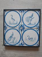 4 antieke tegels, Ophalen of Verzenden