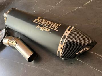 BMW GS F 800 700 650 Akrapovic Zwart Carbon uitlaat F800 beschikbaar voor biedingen