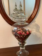 Antieke Grote snoeppot, Antiek en Kunst, Antiek | Glas en Kristal, Ophalen of Verzenden