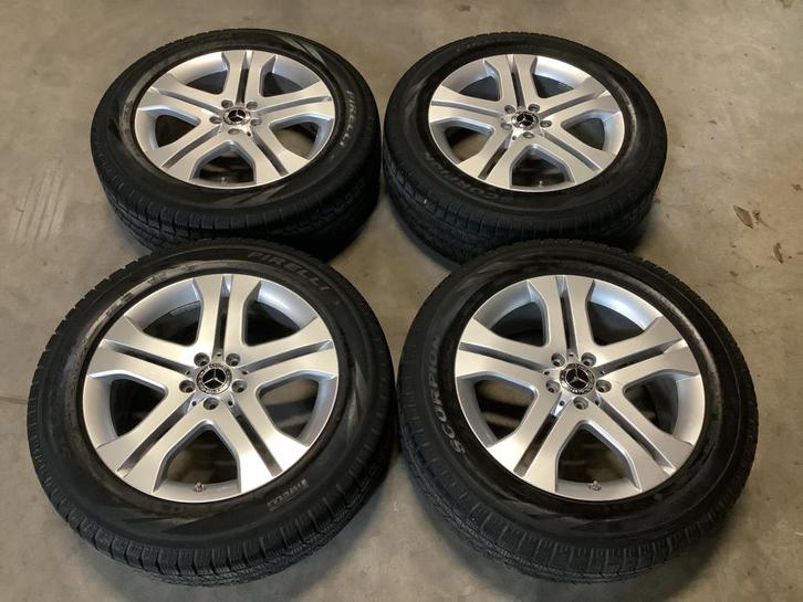 Mercedes ML GLE GL 19 inch velgen + winterbanden, Auto-onderdelen, Banden en Velgen, Banden en Velgen, Winterbanden, 19 inch, 255 mm