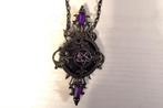 ketting witchy restyle killstar paars pentagram, Sieraden, Tassen en Uiterlijk, Kettingen, Verzenden, Nieuw, Paars, Overige materialen