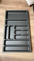 Bestekbak lade 90cm Häcker, Huis en Inrichting, Keuken | Keukenelementen, Nieuw, Minder dan 100 cm, Grijs, 25 tot 50 cm