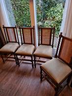 4 antieke stoelen met webbing rugleuning ophalen in Olst, Ophalen