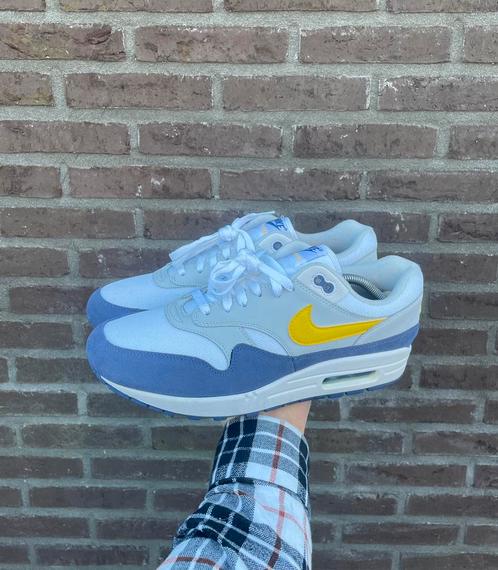 Nike Air Max 1 Blue Recall, Kleding | Heren, Schoenen, Zo goed als nieuw, Sneakers of Gympen, Overige kleuren, Ophalen of Verzenden