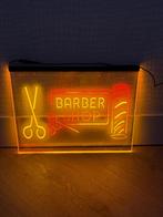 Nieuw Barber Shop neon lichtbord 30x40cm, Ophalen of Verzenden, Nieuw, Lichtbak of (neon) lamp