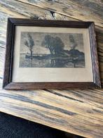 ets gravure naar th.de Bock van Willem Steelink, Ophalen