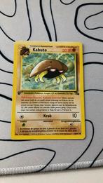 Kabuto 1st edition fossil 50/62, Hobby en Vrije tijd, Verzamelkaartspellen | Pokémon, Ophalen of Verzenden, Losse kaart, Zo goed als nieuw