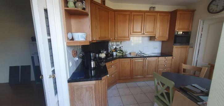 Gebruikte keuken, Huis en Inrichting, Keuken | Complete keukens, Gebruikt, Hoekkeuken, Overige kleuren, Graniet of Steen, Ophalen