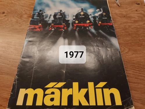 Vele Märklin catalogussen, Hobby en Vrije tijd, Modeltreinen | H0, Zo goed als nieuw, Boek, Tijdschrift of Catalogus, Wisselstroom